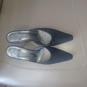 Stuart Weitzman Black Mules 7.5 Women's Shoes